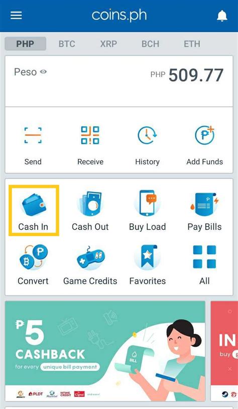 How to Cash In – Coins.ph Help Center.